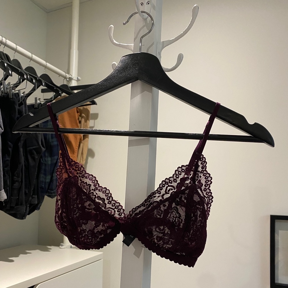 SOLD-Talula - Aritzia lace purple bralette